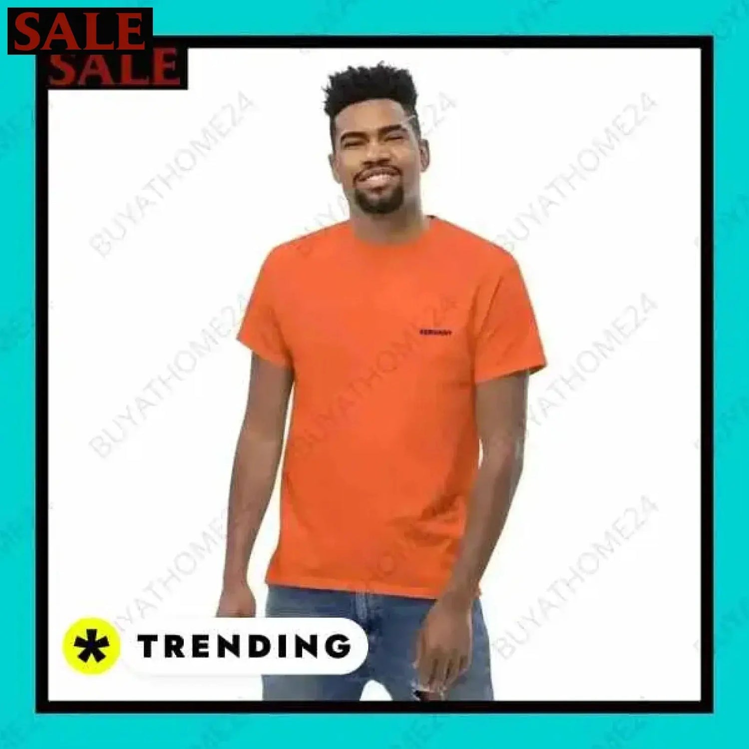SALE % Rundhalsshirts I Kurzarm Grafik Unisex T-Shirt S-5XL BUYATHOME24®
