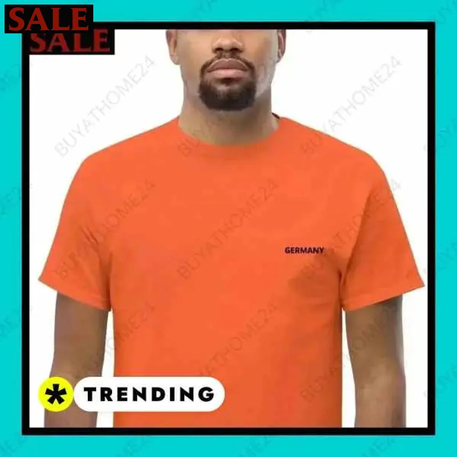 Herren T-Shirt aus Baumwolle in S-5XL für aktiven Stil in Wuppertal  Textildruck BUYATHOME24, T-Shirts BUYATHOME24, Hoodies BUYATHOME24,  Hosen BUYATHOME24, Jacken BUYATHOME24, Schuhe BUYATHOME24