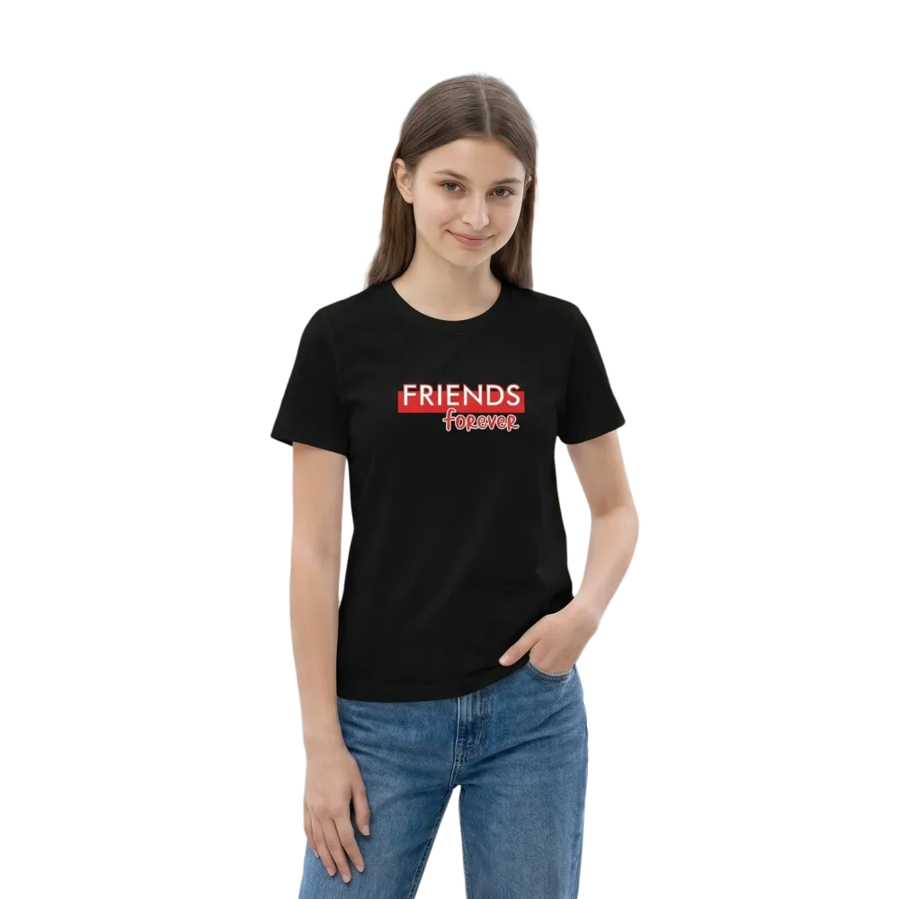 Kinder-Rundhalsshirt aus Baumwolle mit buntem Grafik-Design, Unisex, für Kinder von 3 bis 14 Jahren, bequem und stylisch.