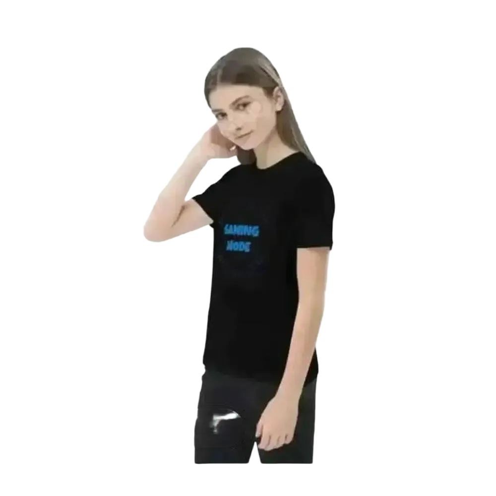 Grafik Unisex T-Shirt für Kinder, Baumwolle, Mädchen, 3-14 Jahre, mit buntem Design, bequem und langlebig, von BUYATHOME24