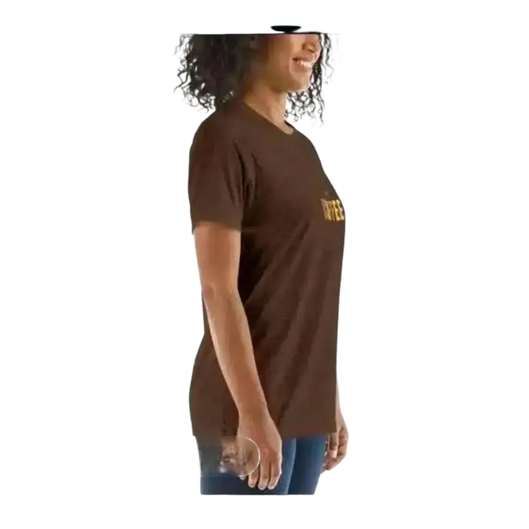 Damen Rundhalsshirt mit Grafikdruck, kurzarm, in verschiedenen Größen XS-3XL, stilvolles T-Shirt von BUYATHOME24.