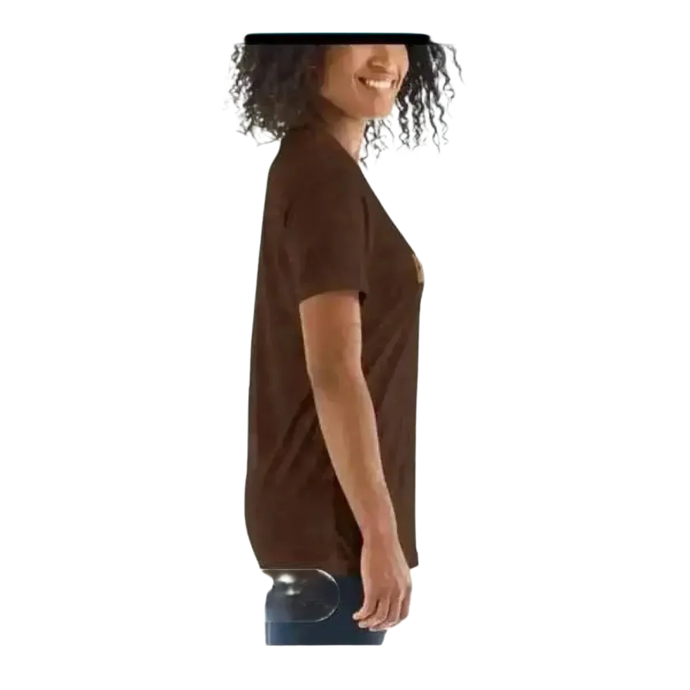 Damen Kurzarm Rundhalsshirt mit Grafik in verschiedenen Größen, stilbewusste Frauen, modisches T-Shirt von BUYATHOME24