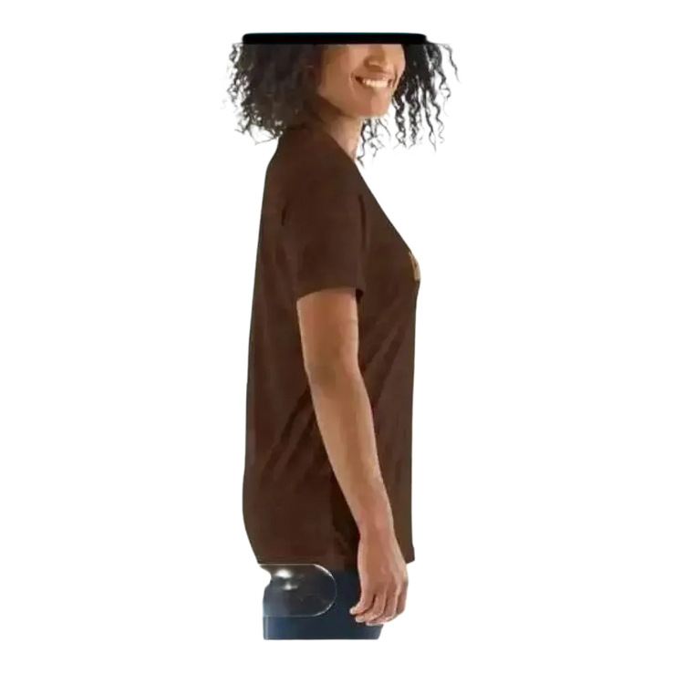 Damen Kurzarm Rundhalsshirt mit Grafik in verschiedenen Größen, stilbewusste Frauen, modisches T-Shirt von BUYATHOME24