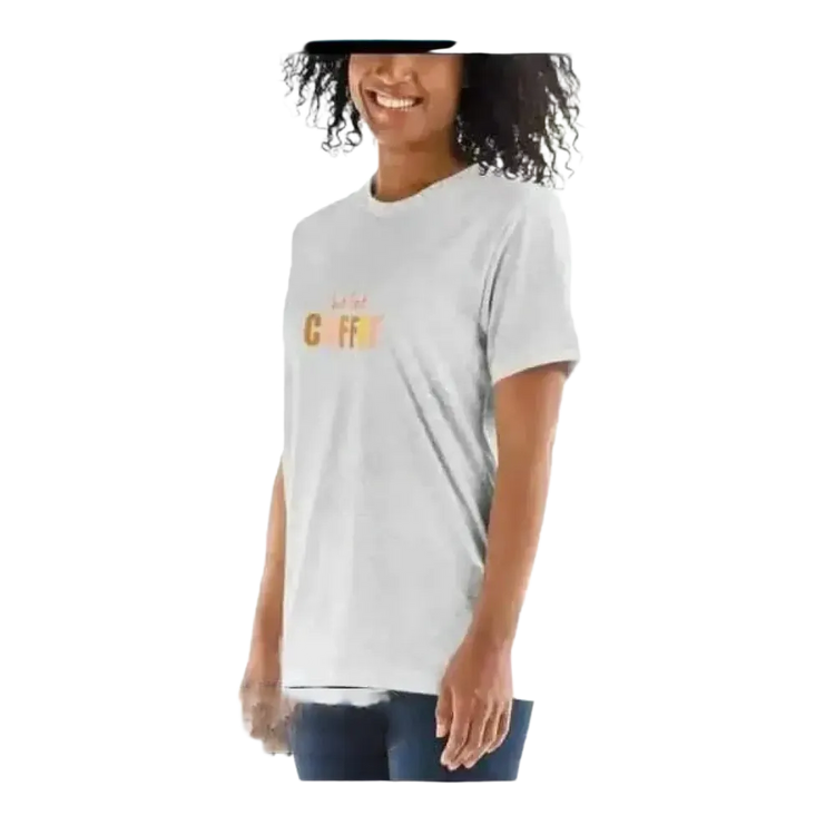 Grafik Damen T-Shirt in Kurzarm, bedruckbar, in verschiedenen Größen XS-3XL, bequemes Damen Baumwollshirt von BUYATHOME24