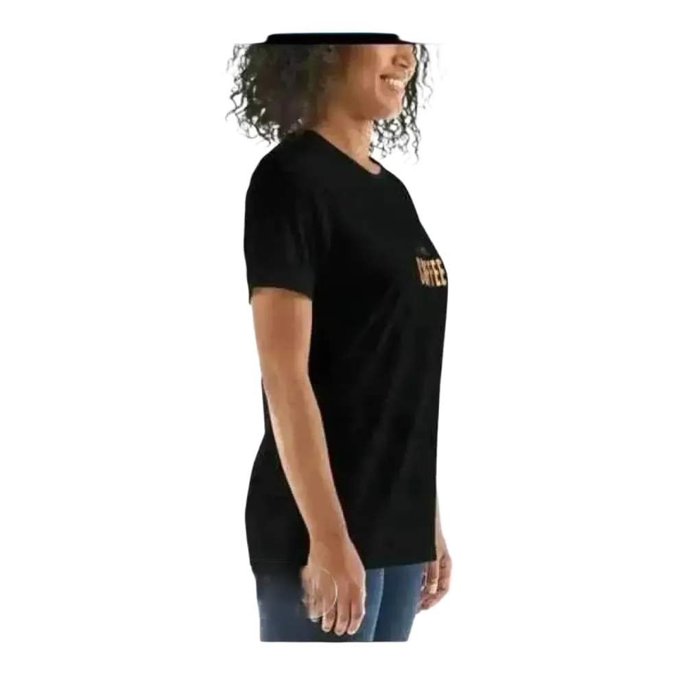 Damen Grafik T-Shirt kurzärmlig, bedruckt, in verschiedenen Größen XS-3XL, stilbewusste Frauen, BUYATHOME24