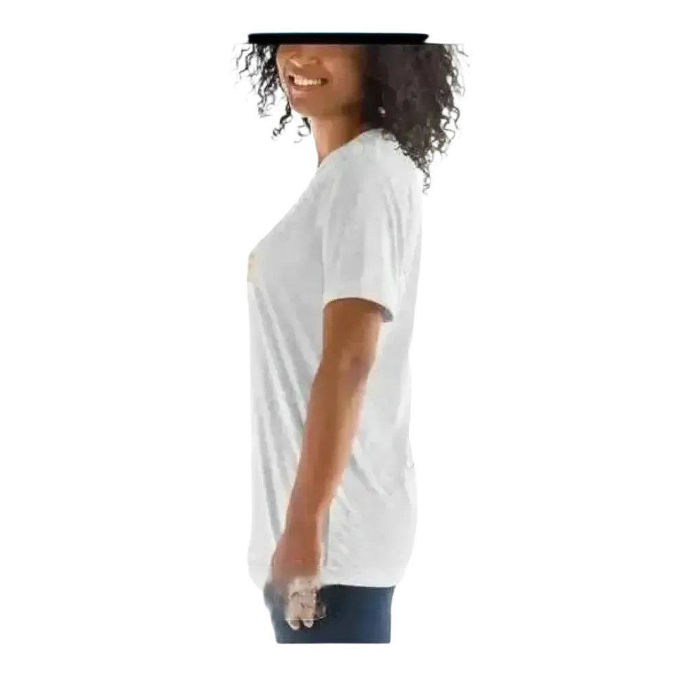 Kurzarm Damen T-Shirt mit Grafikdruck in verschiedenen Größen, bequemes Rundhalsshirt für stilbewusste Frauen, von BUYATHOME24