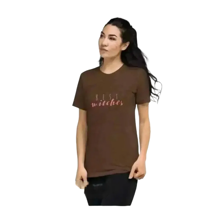 Grafik Damen T-Shirt von BUYATHOME24, kurzarm, aus Polyester und Baumwolle, in XS bis 3XL, personalisierbar, für Damen.