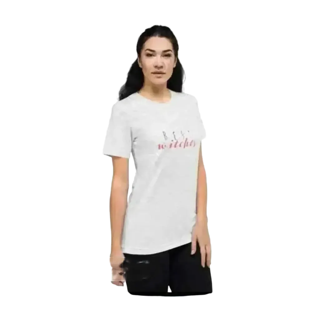 Grafik Damen T-Shirt von BUYATHOME24, kurzarm, aus Polyester und Baumwolle, personalisierbar, in XS bis 3XL