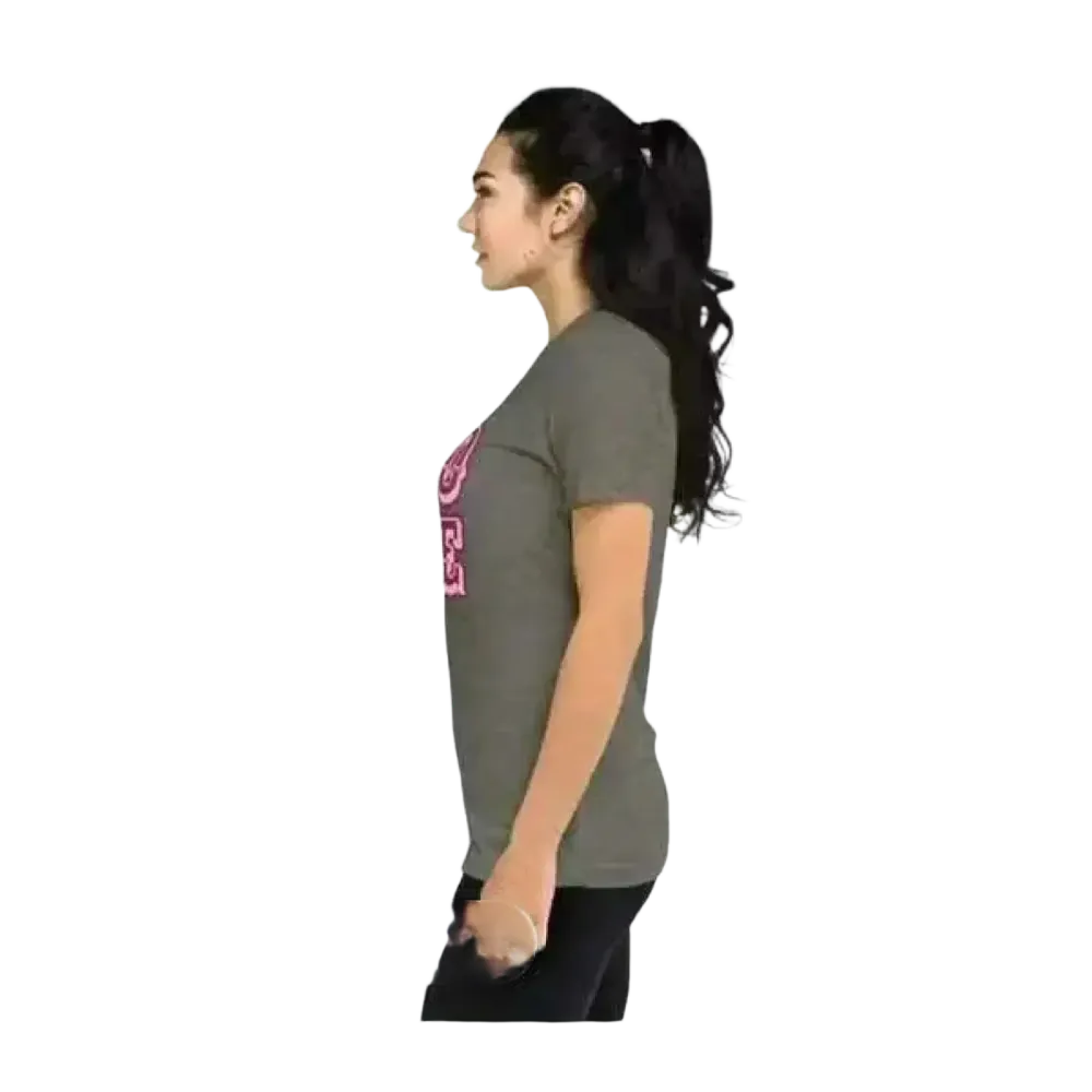 Grafik Damen T-Shirt aus Polyester in XS bis 4XL, kurzärmlig mit Rundhalsausschnitt, bequem und modisch von BUYATHOME24.