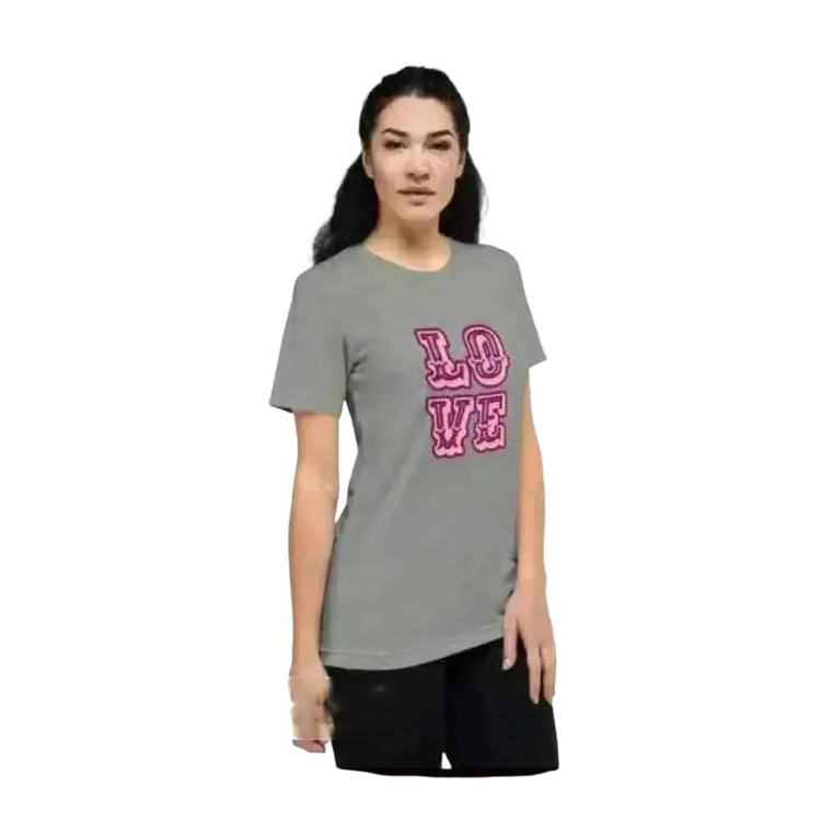 Damen Grafik T-Shirt in Polyester, Kurzarm, Rundhals, in XS bis 4XL, modisches Damen T-Shirt von BUYATHOME24