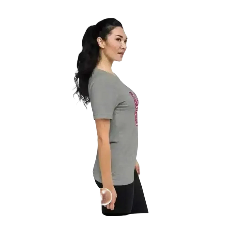 Damen Grafik T-Shirt aus Polyester in Kurzarm, Rundhals, für Damen in den Größen XS bis 4XL, bequem und modisch.