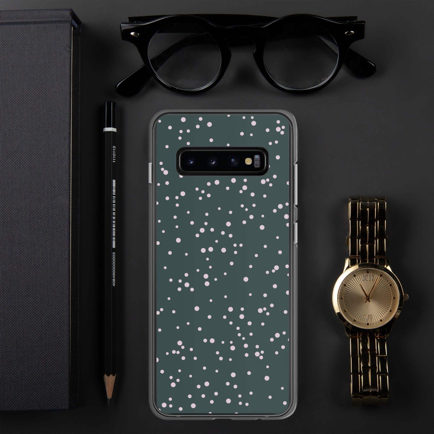 Samsung Galaxy Handyhülle aus Polycarbonat und TPU, bietet Schutz und kabelloses Laden für Galaxy S10 bis S22 Ultra.