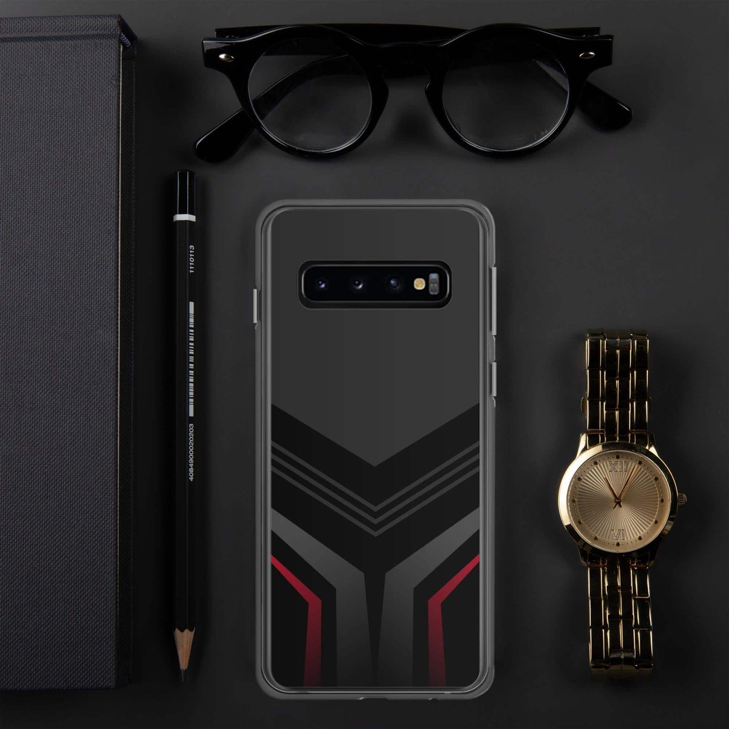 Robuste Samsung Galaxy Handyhülle von BUYATHOME24 aus TPU und Polycarbonat, schützt das Smartphone vor Stößen und Kratzern.