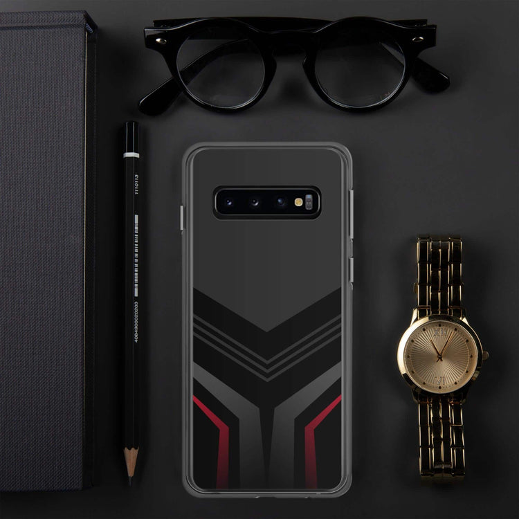 Robuste Samsung Galaxy Handyhülle von BUYATHOME24 aus TPU und Polycarbonat, schützt das Smartphone vor Stößen und Kratzern.