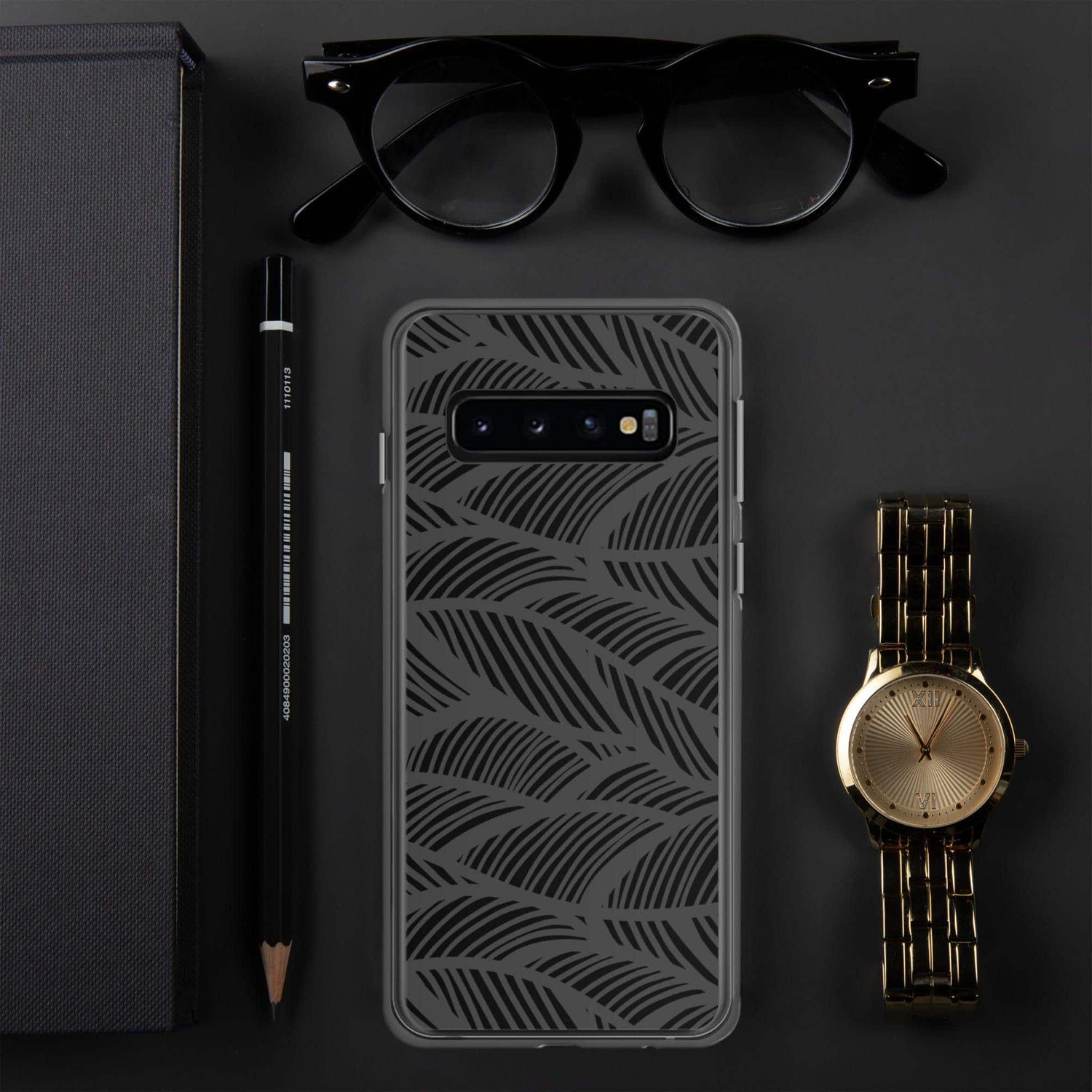 Robuste Samsung Galaxy Handyhülle aus Polycarbonat und TPU, schützt das Smartphone vor Stößen, in neutralem Design.
