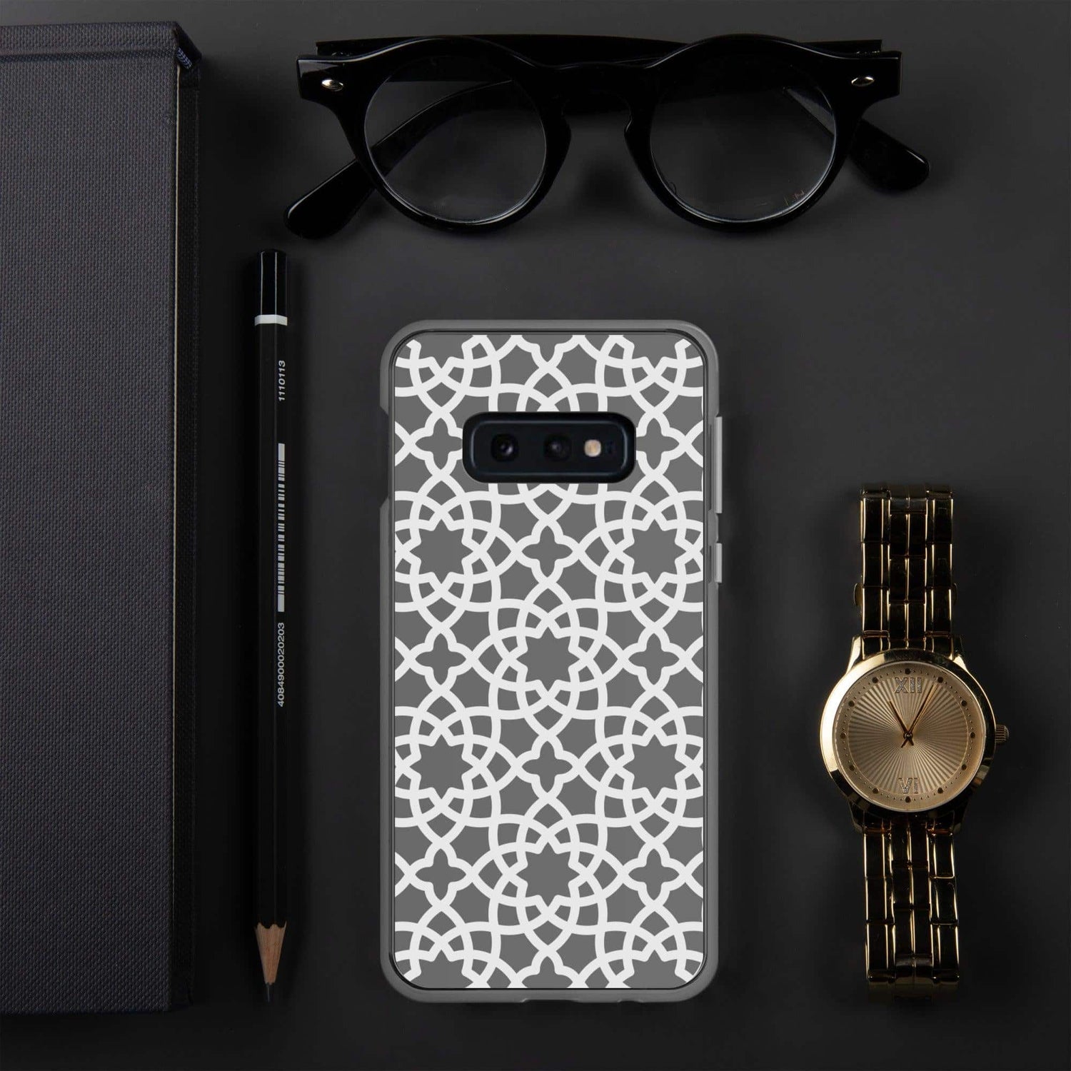 Stoßfeste Samsung Galaxy Handyhülle aus TPU und Polycarbonat, schützt das Smartphone robust und stilvoll.