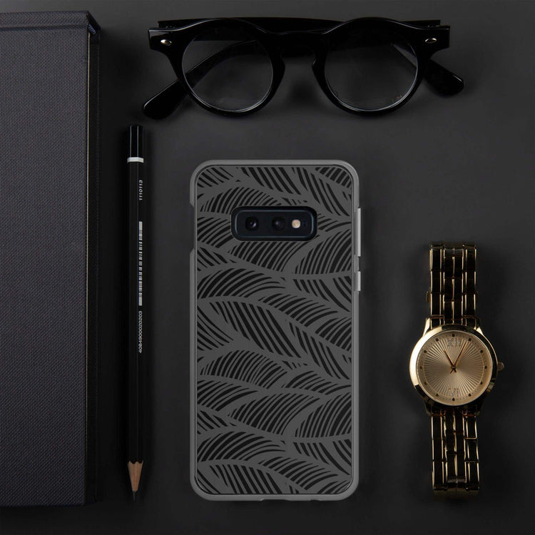 Robuste Samsung Galaxy Handyhülle aus Polycarbonat und TPU, Schutz für Galaxy S10 bis Ultra, in schwarz.