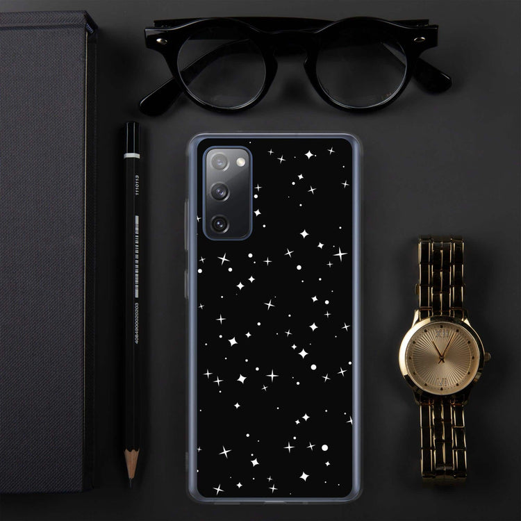 Samsung Galaxy Handyhülle aus Polycarbonat und TPU, bedruckbar, transparent mit Muster, passend für Galaxy S10 bis S22 Ultra.