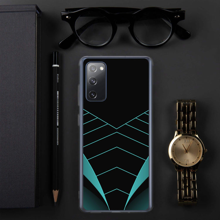 Robuste Samsung Galaxy Handyhülle aus Polycarbonat und TPU in schwarz, stoßfestes Schutzcover für Galaxy S10 bis S22 Ultra