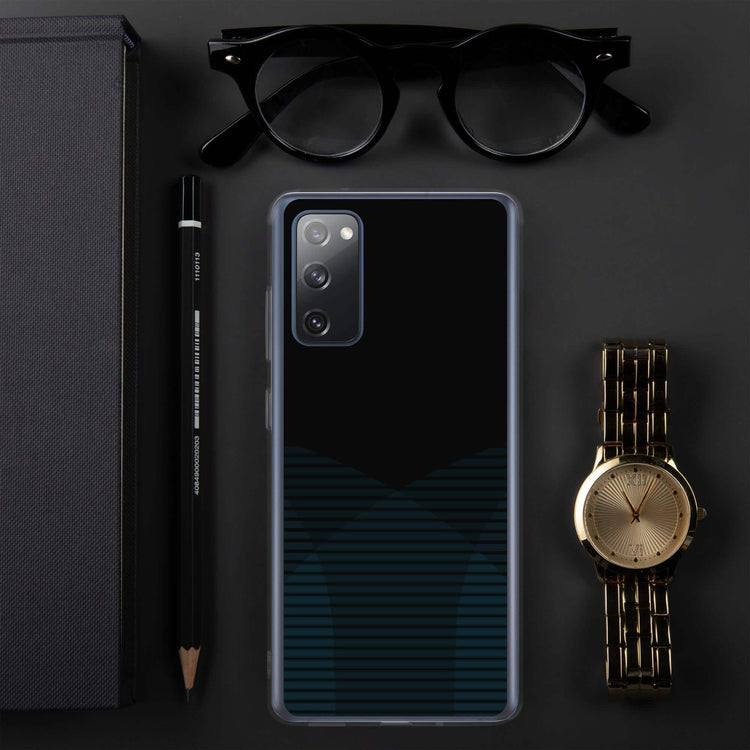Stoßfeste Samsung Galaxy Handyhülle aus Polycarbonat, Schutzcase für S10 bis S22 Ultra, in Schwarz, von BUYATHOME24