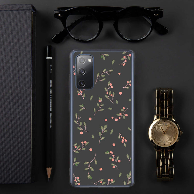 Transparente Samsung Galaxy Handyhülle aus Polycarbonat, stoßfest und schützend, passend für Galaxy S10 bis S22 Ultra.