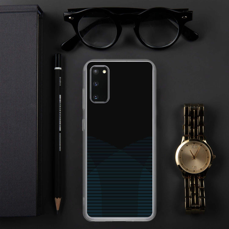 Stoßfeste Samsung Galaxy Handyhülle aus Polycarbonat, Schutzcase für Galaxy S10 bis S22 Ultra, in Schwarz