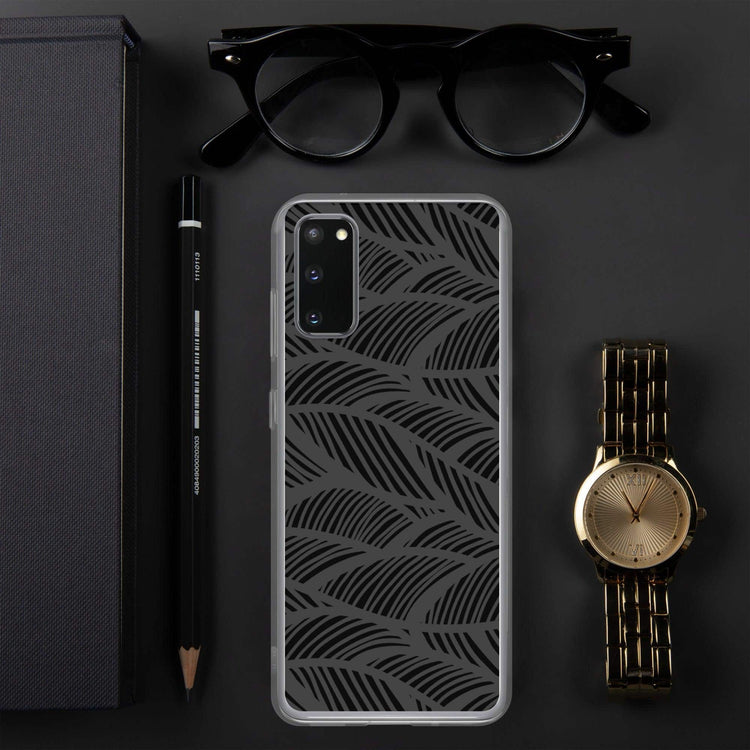 Stoßfeste Samsung Galaxy Handyhülle aus Polycarbonat und TPU, schützt das Smartphone vor Stößen und Kratzern.