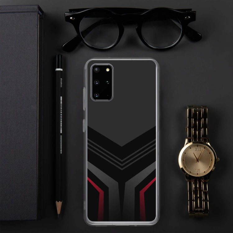 Robuste Samsung Galaxy Handyhülle von BUYATHOME24 aus TPU und Polycarbonat, schützt das Smartphone vor Stößen und Kratzern.