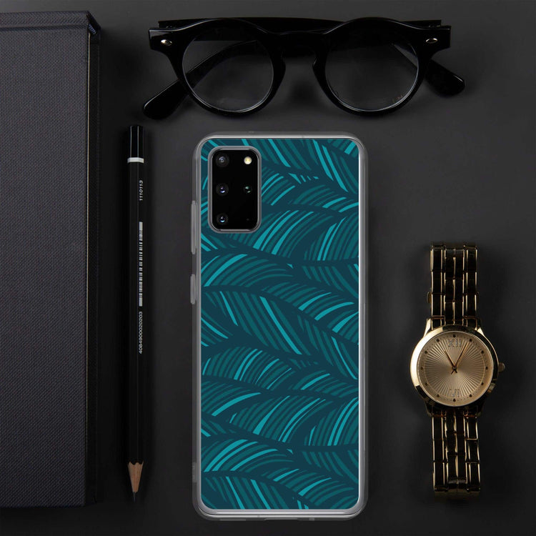 Samsung Galaxy Handyhülle aus Polycarbonat und TPU mit kabellosem Laden, passend für Galaxy S10 bis Ultra, in Schwarz.