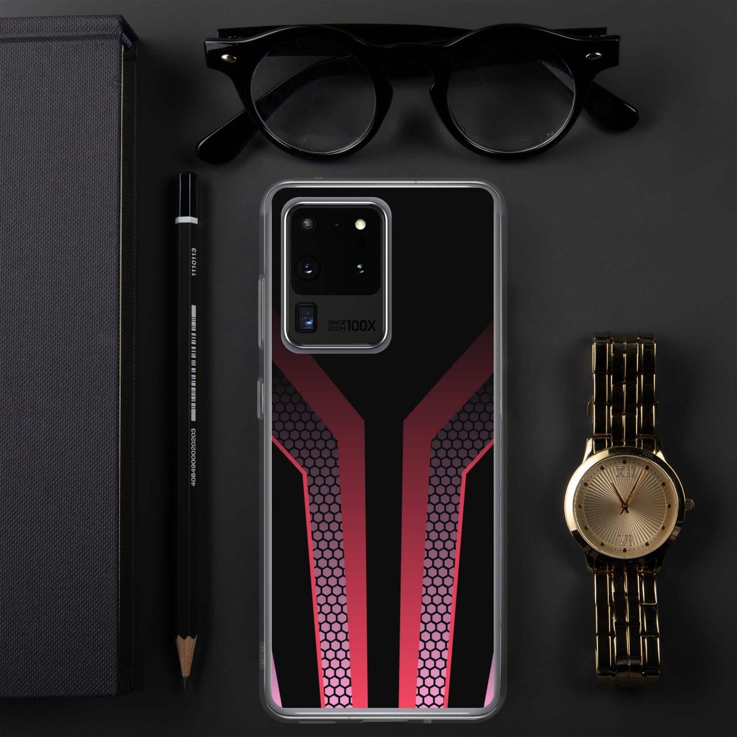 Samsung Galaxy Handyhülle von BUYATHOME24, stoßfestes Design mit kabellosem Laden für Galaxy S10 bis S22 Ultra.