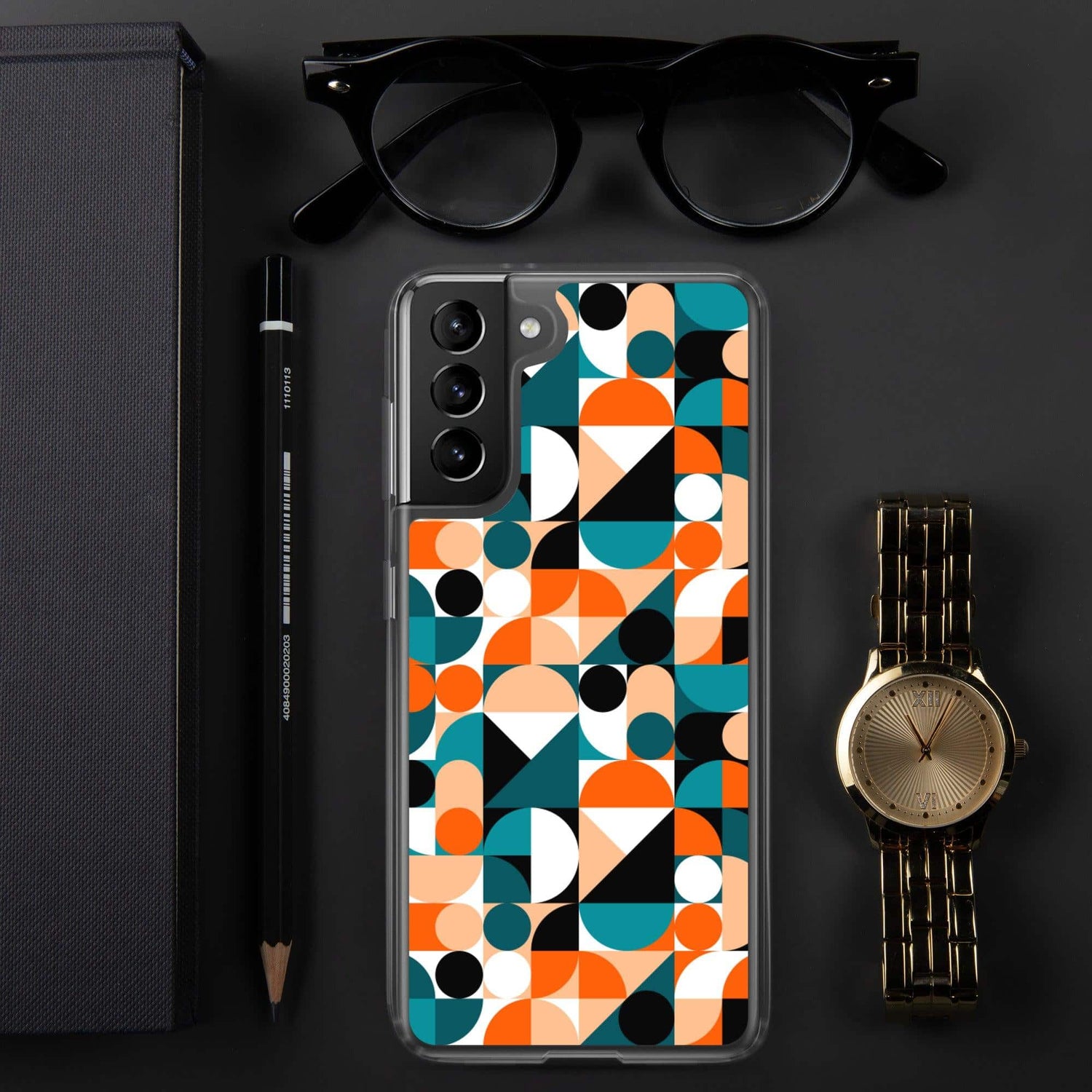 Robuste Samsung Galaxy Handyhülle von BUYATHOME24 aus stoßfestem TPU und Polycarbonat für Galaxy S10 bis S22 Ultra.