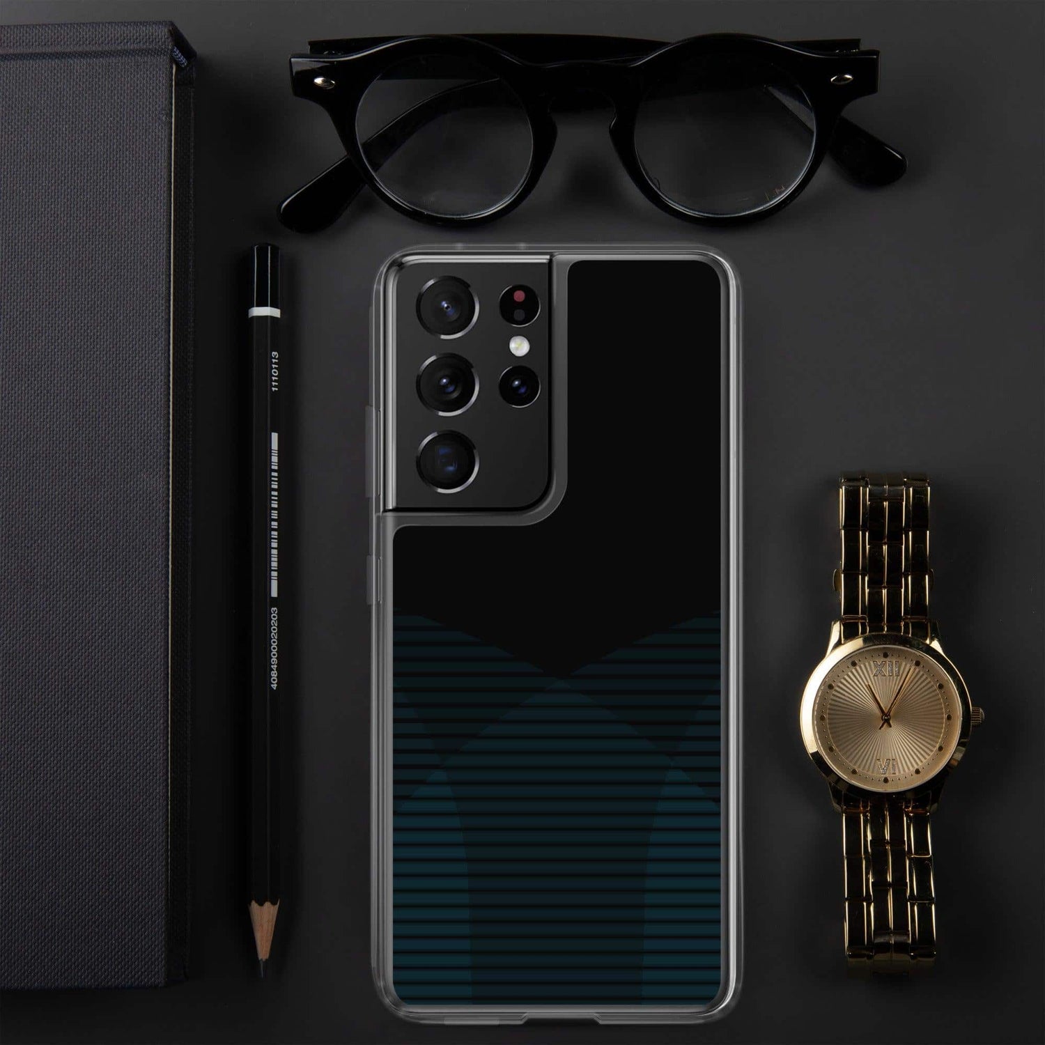 Stoßfeste Samsung Galaxy Handyhülle aus Polycarbonat von BUYATHOME24 für Galaxy S10 bis S22 Ultra, schützt das Smartphone.