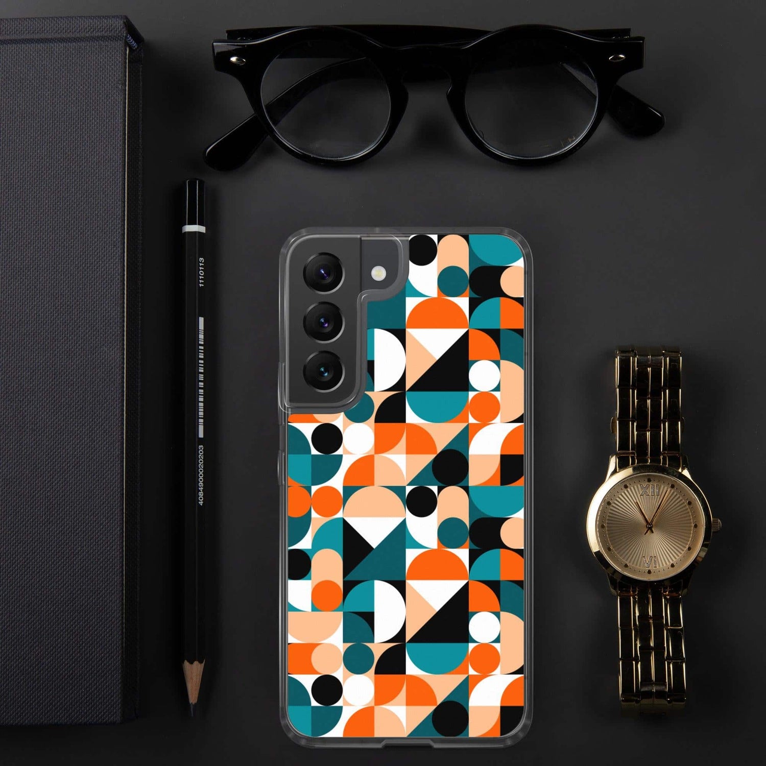 Stoßfeste Samsung Galaxy Handyhülle aus TPU und Polycarbonat, Schutzcase für S10 bis S22 Ultra, in Schwarz.