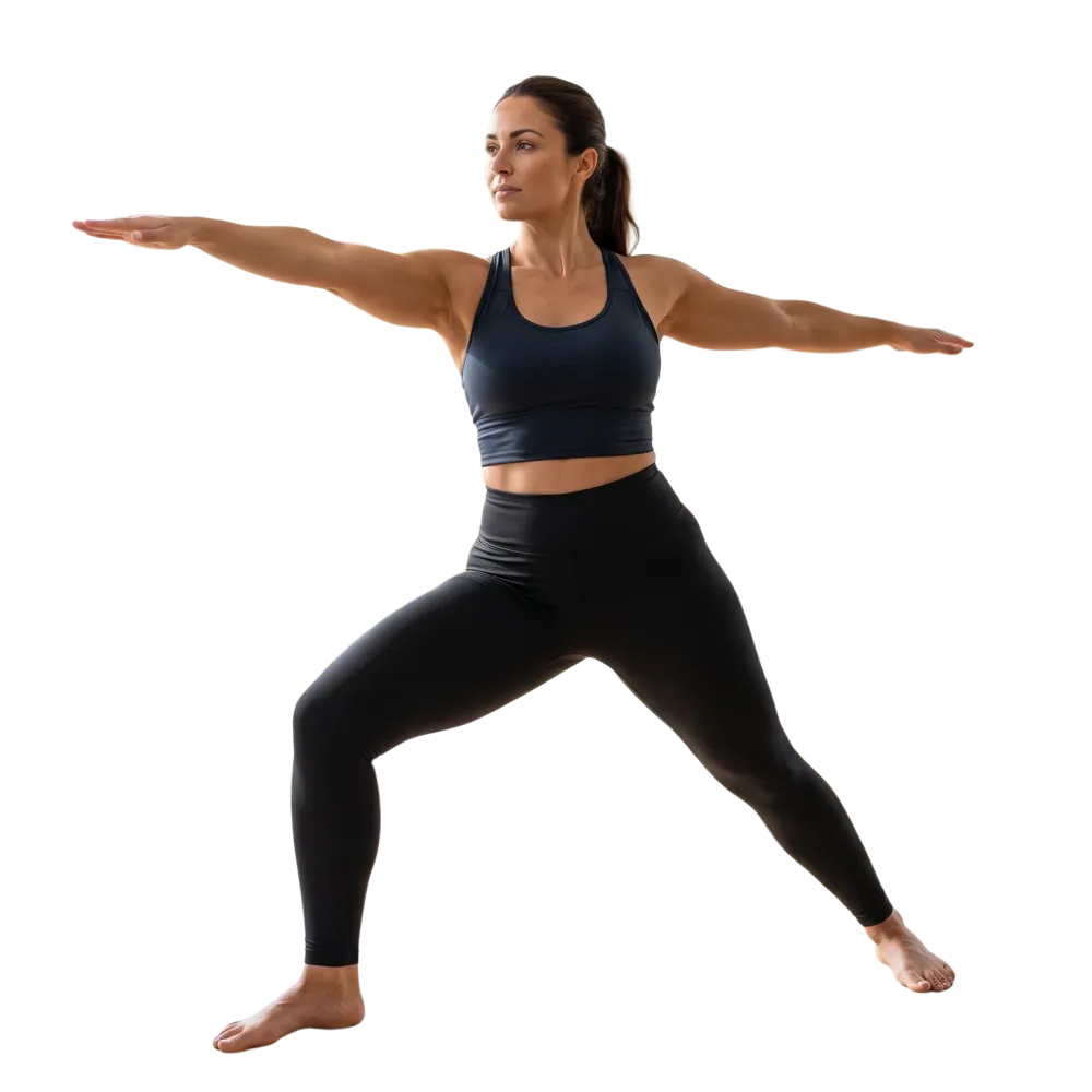 Damen Sport Leggings von BUYATHOME24, hohe Taille, UV-Schutz, in 2XS bis 6XL, elastisch und bequem für sportliche Aktivitäten