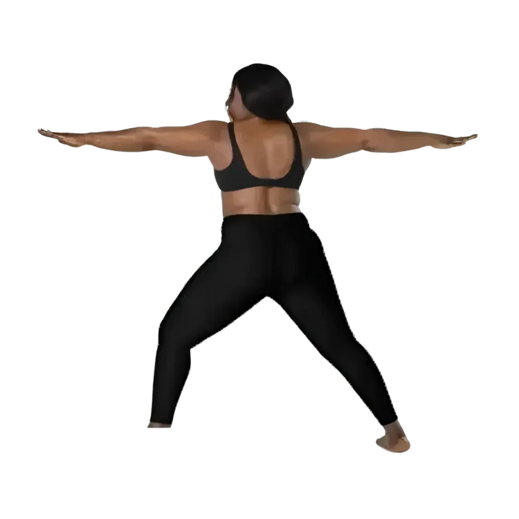Damen Sport Leggings mit V-Bund, hohe Taille und Seitentaschen von BUYATHOME24, in 2XS-6XL, sportliche Fitnessbekleidung