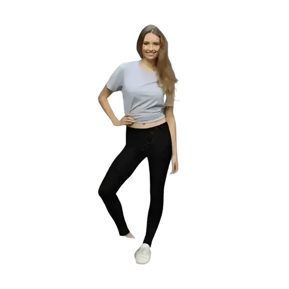 Damen-Sportleggings in XS-XL von BUYATHOME24, bequeme Sportbekleidung, elastisch und ideal für Workout und Freizeit.