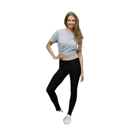 Damen-Sportleggings in XS-XL von BUYATHOME24, bequeme Sportbekleidung, elastisch und ideal für Workout und Freizeit.