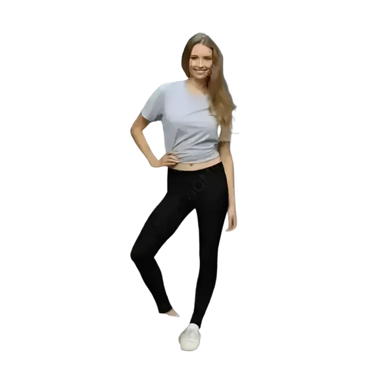 Damen-Sportleggings in XS-XL von BUYATHOME24, bequeme Sportbekleidung, elastisch und ideal für Workout und Freizeit.