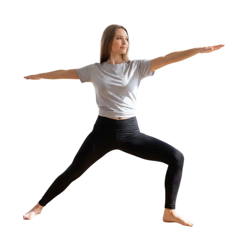Damen Sportleggings mit hohem Bund und 4-Wege-Stretch, in XS bis XL, von BUYATHOME24, bequem und flexibel für Fitness und Alltag