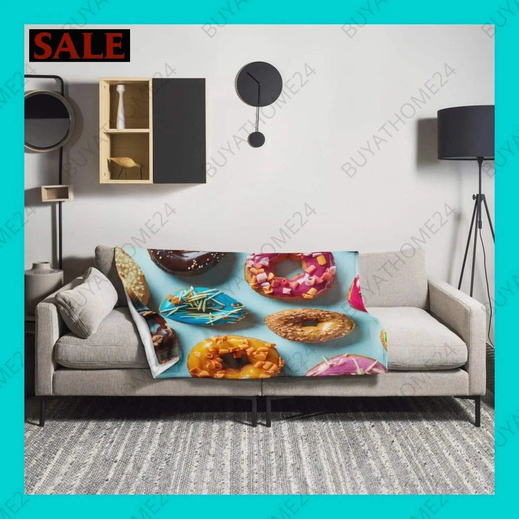 Sofadecke 125 cm x 150 cm, 150 cm x 200 cm - BUYATHOME24 - Textildruck - GERMANY - Sofadecke, WOHNEN