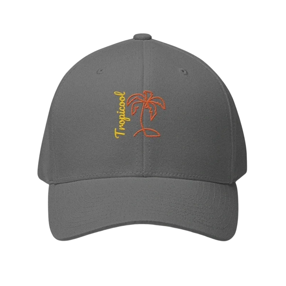Unisex Sommer Baseball Cap aus Baumwollmischung, in Größe 54-60 cm, mit verstellbarem Band, in neutralem Design.