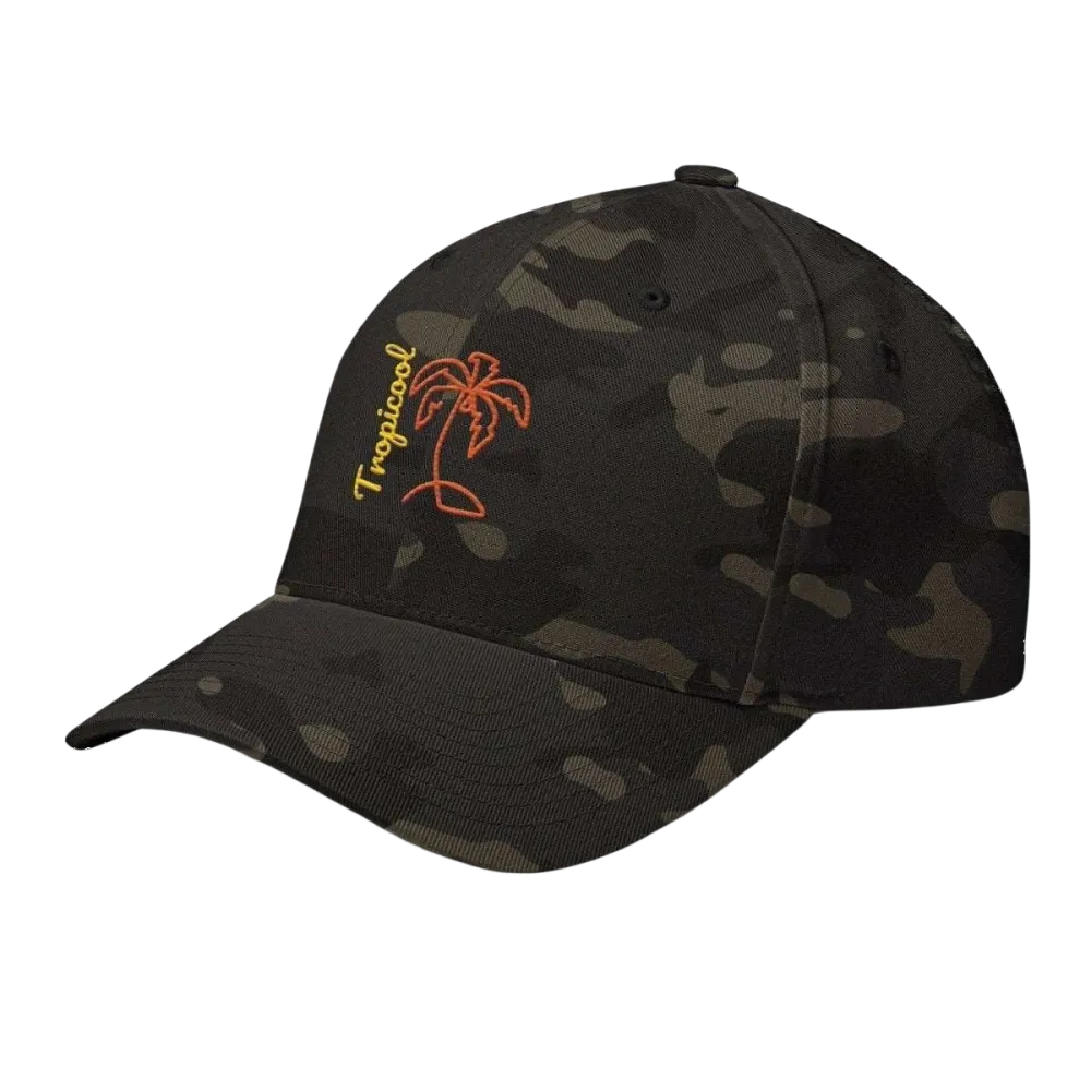 Unisex Sommer Baseball Cap aus Baumwollmischung in Größe 54-60 cm, braun, mit gebogener Schirm, bequemes Freizeitaccessoire