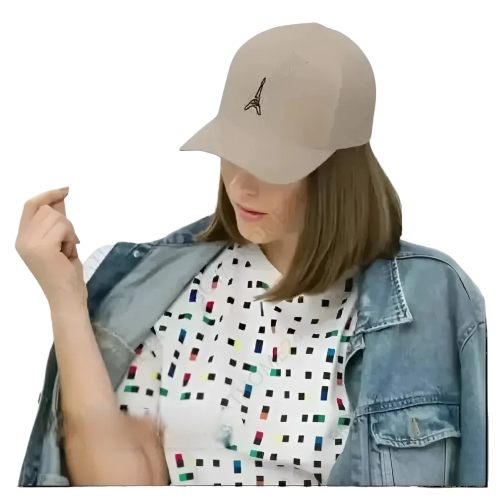Sommer Damen Baseball Cap von BUYATHOME24, Unisex, Stretch-Band, 54-60 cm, leichte Baumwollmütze für sonnige Tage
