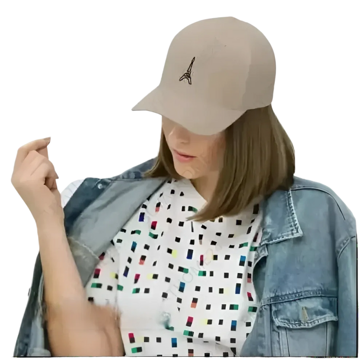 Sommer Damen Baseball Cap von BUYATHOME24, Unisex, Stretch-Band, 54-60 cm, leichte Baumwollmütze für sonnige Tage
