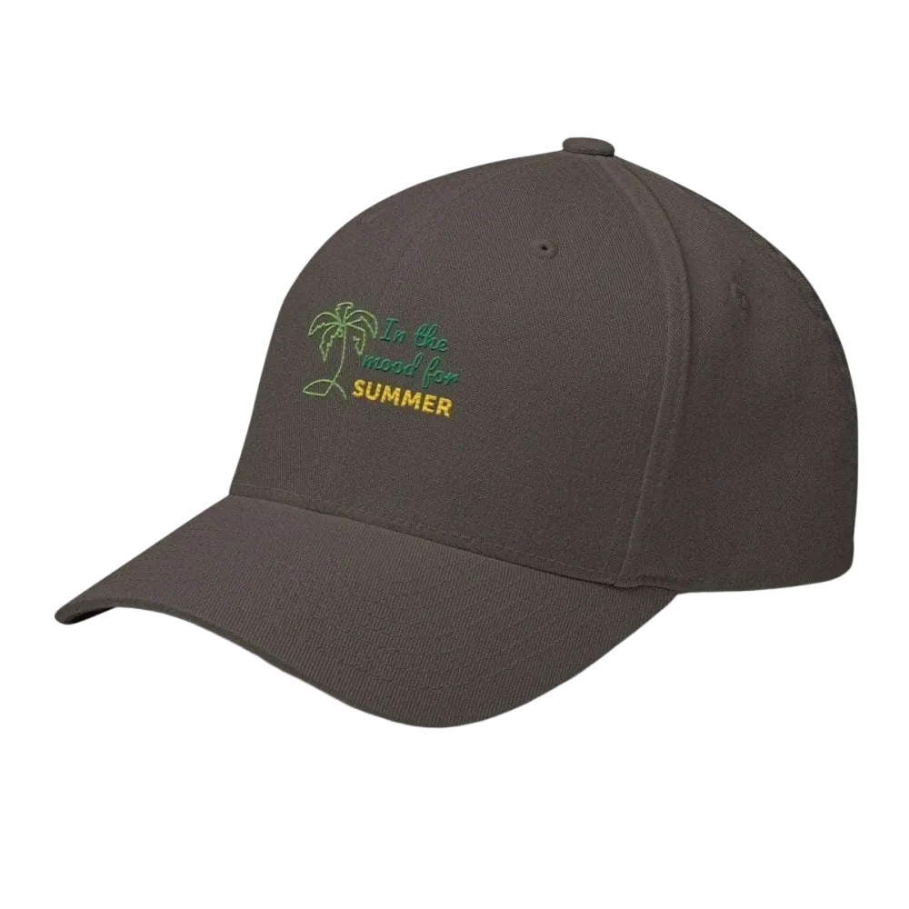 Sommer Baseball Cap für Herren und Damen, 54-60 cm, in blau mit BUYATHOME24 Logo, leichter Sonnenschutz, sportliches Design