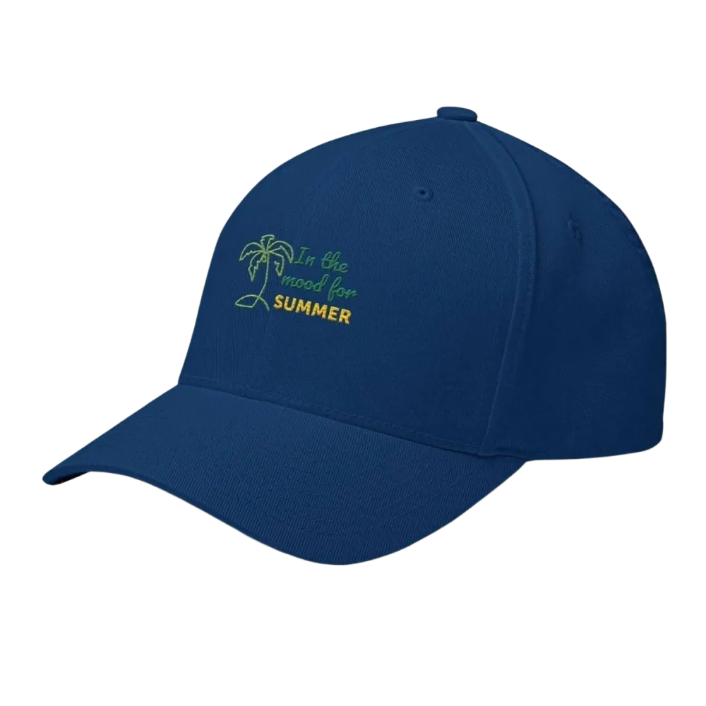 Sommer Baseball Cap für Herren und Damen von BUYATHOME24, 54-60 cm, bequemer Sonnenschutz, leichte Baumwollmütze