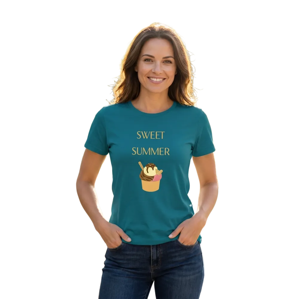 Buntes Sommer Rundhalsshirt für Kinder, unisex Grafik T-Shirt in verschiedenen Größen, leichtes Kurzarmdesign, von BUYATHOME24