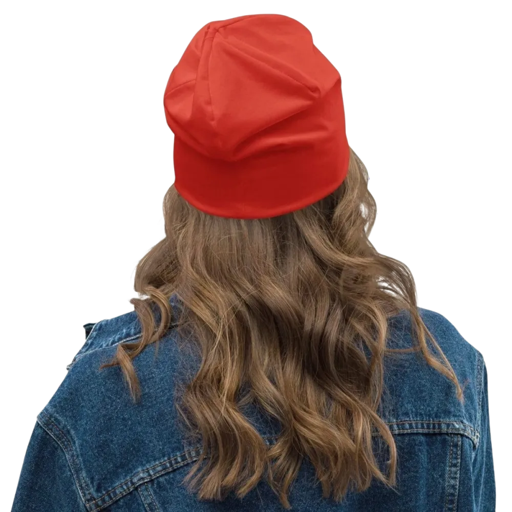 Unisex Sommermütze Beanie aus Polyester-Elasthan in S-L, gestrickte Damen-Beanie in neutralem Design, von BUYATHOME24