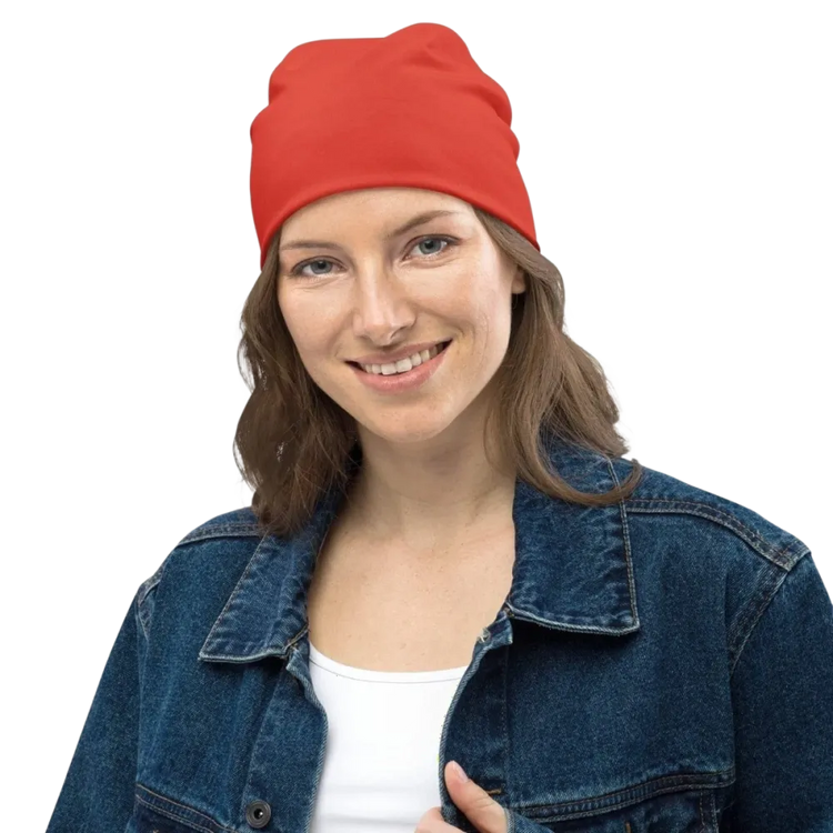 Unisex Sommermütze Beanie aus Polyester-Elasthan in den Größen S bis L, bequeme Strickmütze für Damen und Herren
