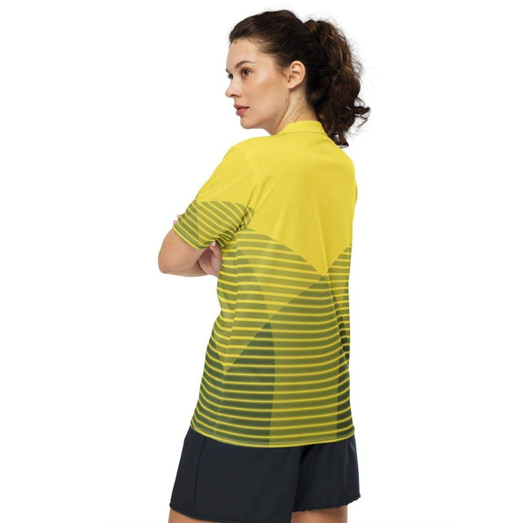 Unisex Fußball T-Shirt mit V-Ausschnitt von BUYATHOME24, schnelltrocknendes Sportshirt, in 2XS-6XL, für Damen und Herren.